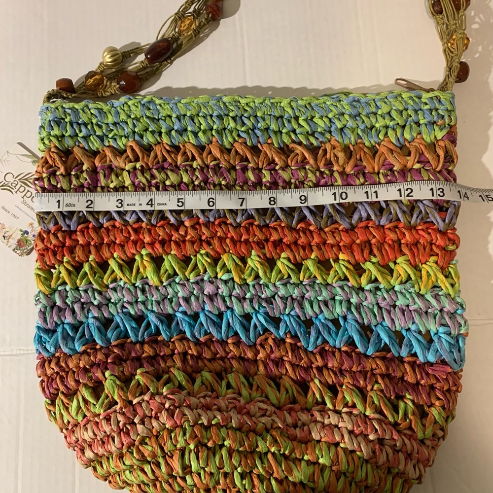 Cappella Straworld handmade straw bag - Picture 6 of 14